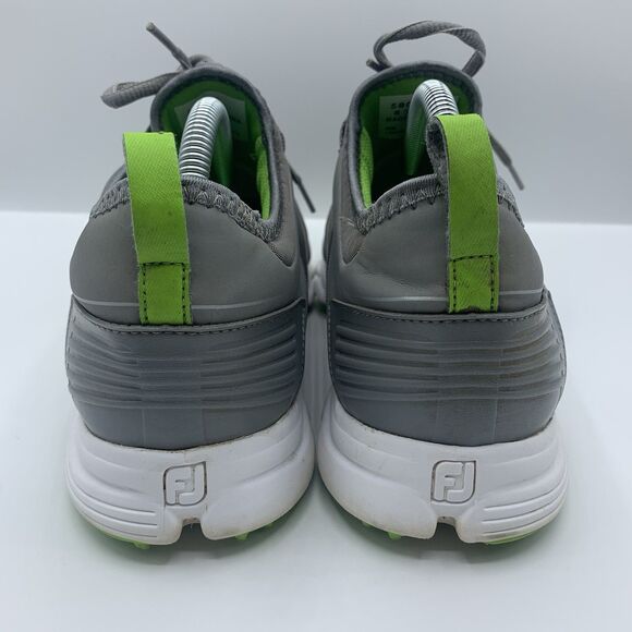 FootJoy FJ Superlites XP Spikeless Men’s Size 8 W Golf Shoes Gray Green 58065 - Picture 2 of 8